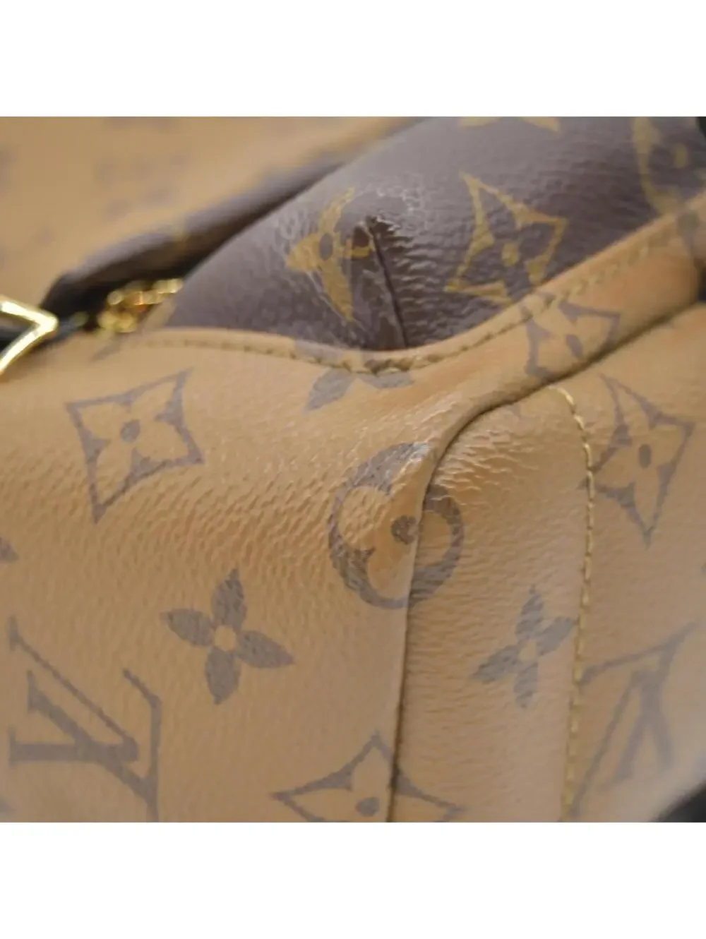$2770 RFID Louis Vuitton Reverse Monogram Palm Springs